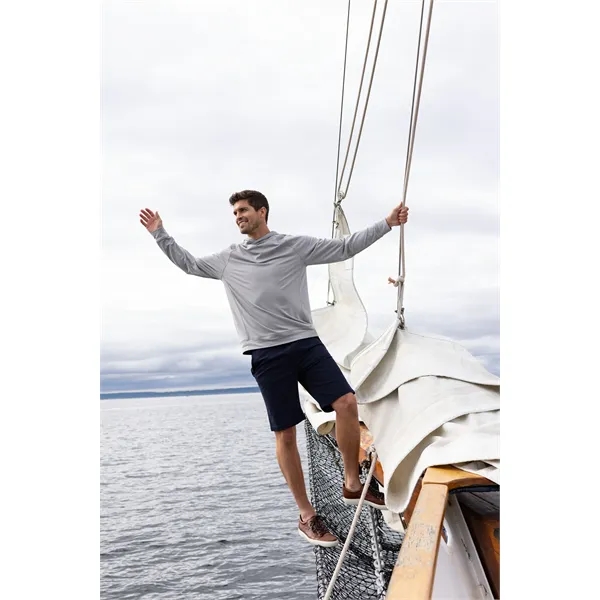 Cutter & Buck Adapt Eco Knit Heather Recycled Mens Hooded... - Cutter & Buck Adapt Eco Knit Heather Recycled Mens Hooded... - Image 33 of 58