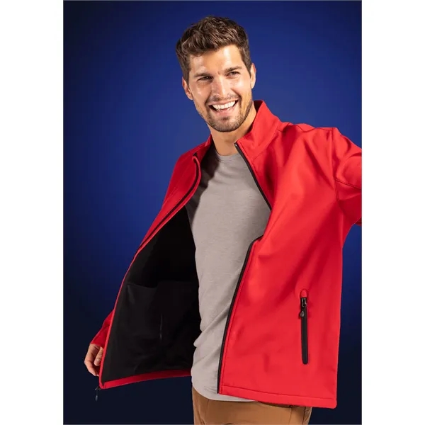 Clique Tempo Stretch Full Zip Mens Softshell Jacket - Clique Tempo Stretch Full Zip Mens Softshell Jacket - Image 38 of 39