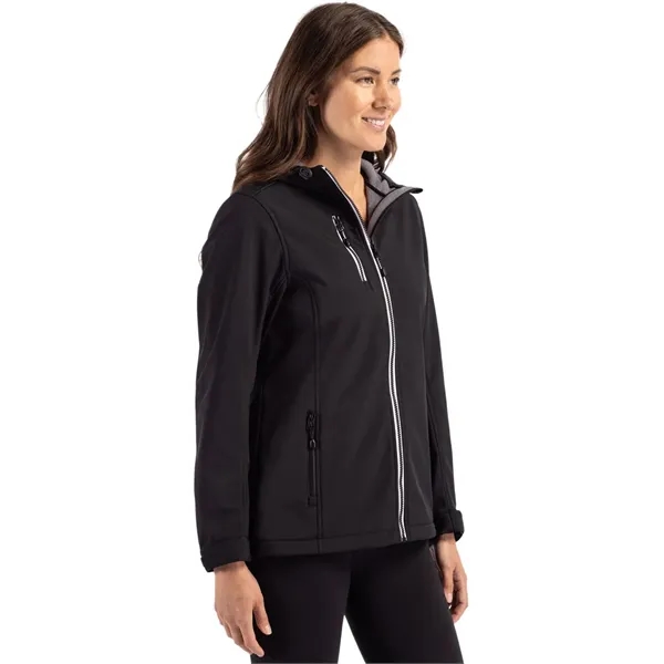 Clique Telemark Eco Stretch Softshell Full Zip Womens Hoo... - Clique Telemark Eco Stretch Softshell Full Zip Womens Hoo... - Image 3 of 33