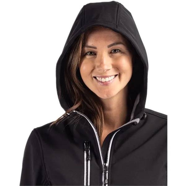 Clique Telemark Eco Stretch Softshell Full Zip Womens Hoo... - Clique Telemark Eco Stretch Softshell Full Zip Womens Hoo... - Image 5 of 33