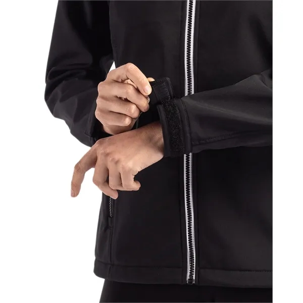 Clique Telemark Eco Stretch Softshell Full Zip Womens Hoo... - Clique Telemark Eco Stretch Softshell Full Zip Womens Hoo... - Image 7 of 33