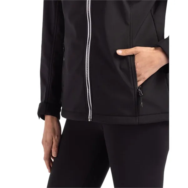Clique Telemark Eco Stretch Softshell Full Zip Womens Hoo... - Clique Telemark Eco Stretch Softshell Full Zip Womens Hoo... - Image 9 of 33