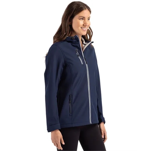 Clique Telemark Eco Stretch Softshell Full Zip Womens Hoo... - Clique Telemark Eco Stretch Softshell Full Zip Womens Hoo... - Image 18 of 33