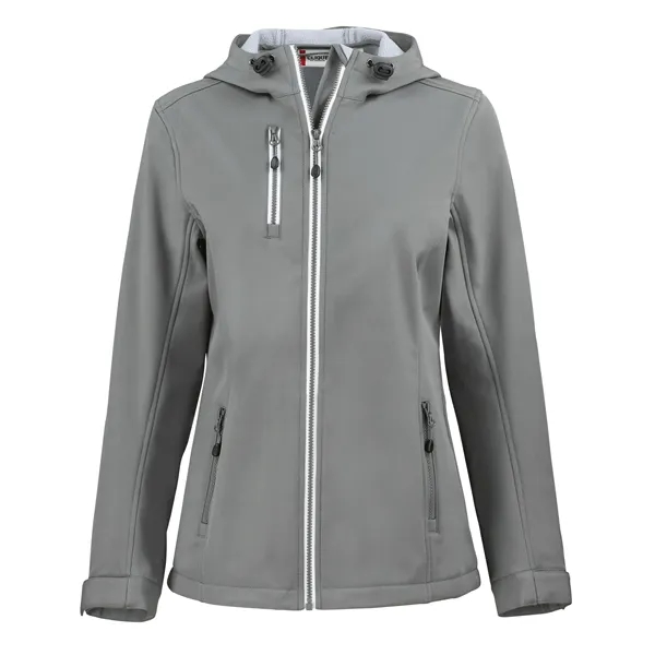 Clique Telemark Eco Stretch Softshell Full Zip Womens Hoo... - Clique Telemark Eco Stretch Softshell Full Zip Womens Hoo... - Image 21 of 33