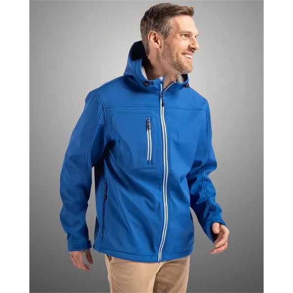 Clique Telemark Eco Stretch Softshell Full Zip Mens Hoode... - Clique Telemark Eco Stretch Softshell Full Zip Mens Hoode... - Image 30 of 34
