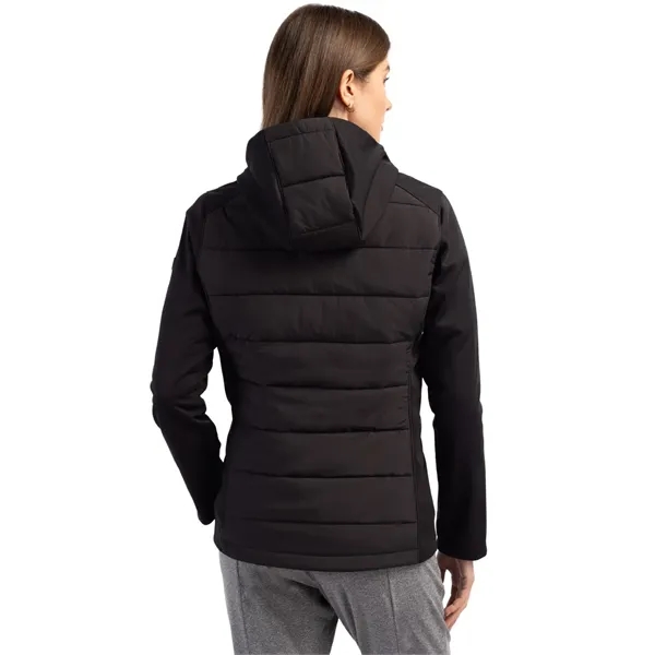 Cutter & Buck Evoke Recycled Honeycomb Fleece Womens Hybr...