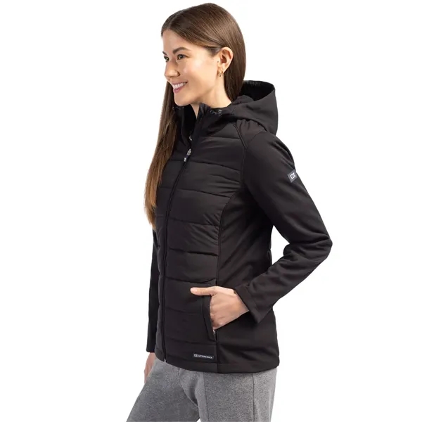Cutter & Buck Evoke Recycled Honeycomb Fleece Womens Hybr...