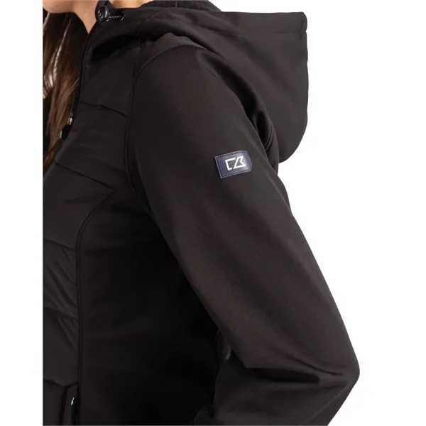 Cutter & Buck Evoke Recycled Honeycomb Fleece Womens Hybr...