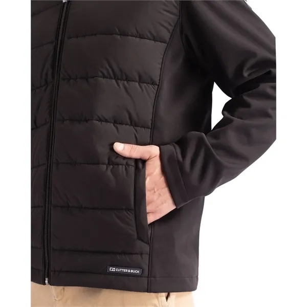 Cutter & Buck Evoke Hybrid Softshell Recycled Full Zip Me... - Cutter & Buck Evoke Hybrid Softshell Recycled Full Zip Me... - Image 3 of 40