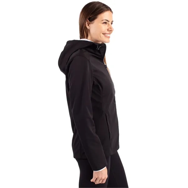Cutter & Buck Evoke Softshell Recycled Full Zip Womens Ja... - Cutter & Buck Evoke Softshell Recycled Full Zip Womens Ja... - Image 10 of 47