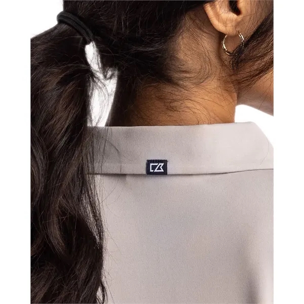 Cutter & Buck Forge Eco Stretch Recycled Womens Short Sle... - Cutter & Buck Forge Eco Stretch Recycled Womens Short Sle... - Image 79 of 93