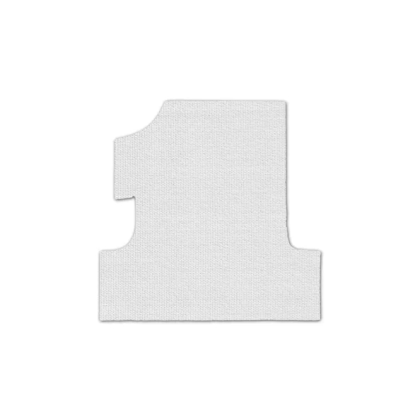 Number One Shape Rubber Jar Opener
