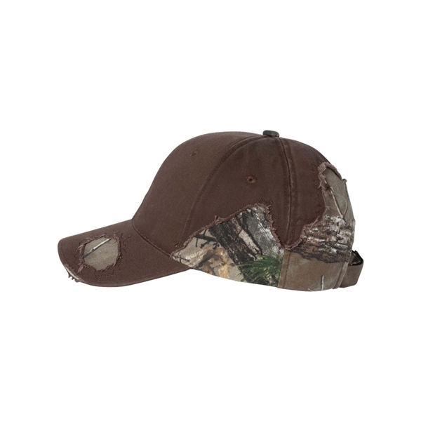 Outdoor Cap Solid-To-Camo Frayed Cap - Outdoor Cap Solid-To-Camo Frayed Cap - Image 18 of 24