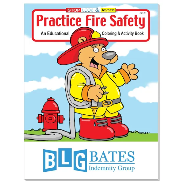 Coloring Book: Practice Fire Safety - Coloring Book: Practice Fire Safety - Image 0 of 2