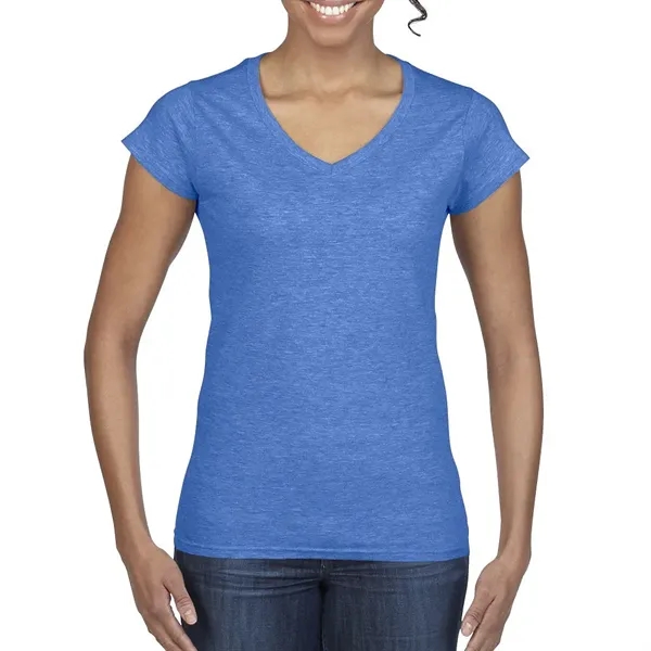 Gildan 4.5oz Ladies V-Neck T - Gildan 4.5oz Ladies V-Neck T - Image 22 of 29
