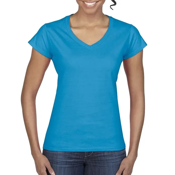 Gildan 4.5oz Ladies V-Neck T - Gildan 4.5oz Ladies V-Neck T - Image 29 of 29
