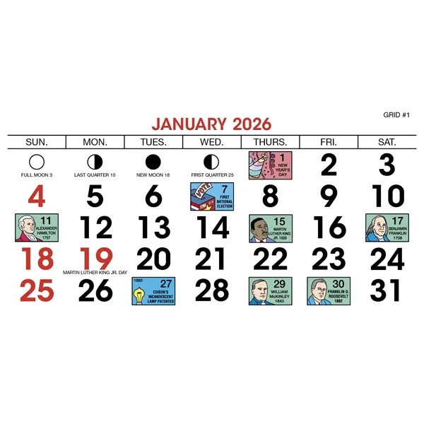 Triumph® Calendars Legacy Calendar - Triumph® Calendars Legacy Calendar - Image 19 of 38