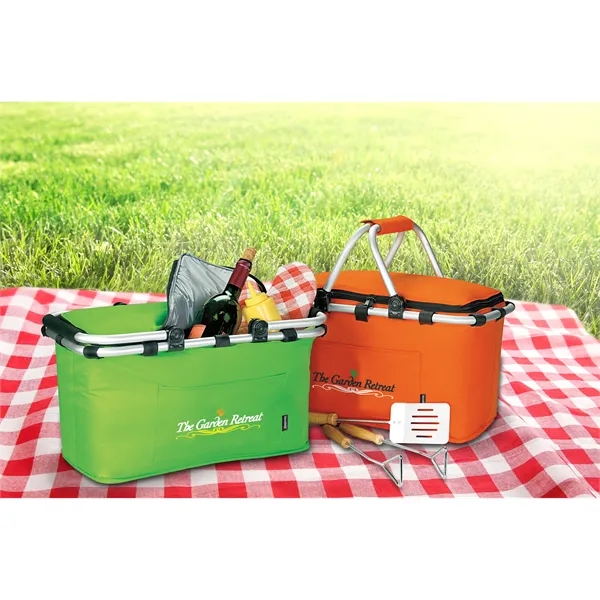 Koozie® Picnic Basket - Koozie® Picnic Basket - Image 13 of 13