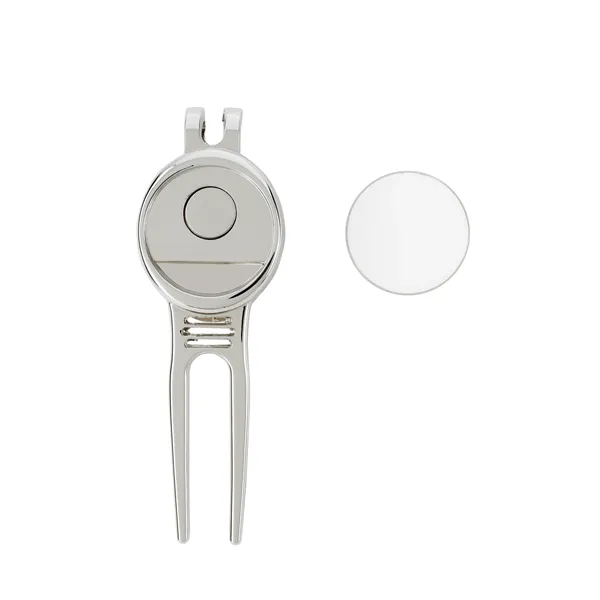 Good Value™ Golfers Divot Tool with Ball Marker - Good Value™ Golfers Divot Tool with Ball Marker - Image 4 of 7