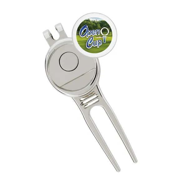 Good Value™ Golfers Divot Tool with Ball Marker - Good Value™ Golfers Divot Tool with Ball Marker - Image 7 of 7