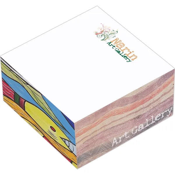 Souvenir® 3" x 3" x 1.5" Non-Adhesive Cube - Souvenir® 3" x 3" x 1.5" Non-Adhesive Cube - Image 4 of 4