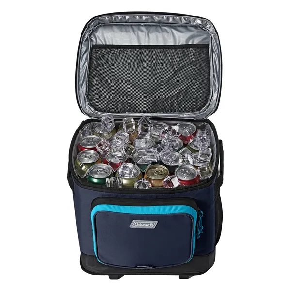 Coleman® XPAND™ 42-Can Wheeled Soft Cooler - Coleman® XPAND™ 42-Can Wheeled Soft Cooler - Image 4 of 14