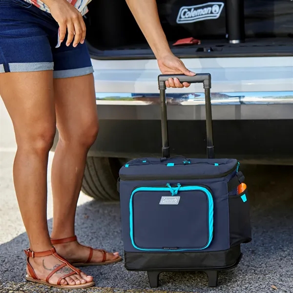 Coleman® XPAND™ 42-Can Wheeled Soft Cooler - Coleman® XPAND™ 42-Can Wheeled Soft Cooler - Image 8 of 14