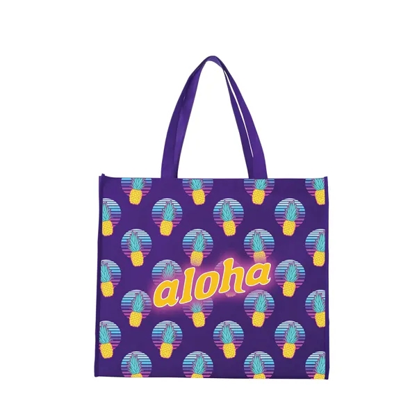 Universal Source® Laminated Non-Woven Landscape Tote - Universal Source® Laminated Non-Woven Landscape Tote - Image 10 of 10