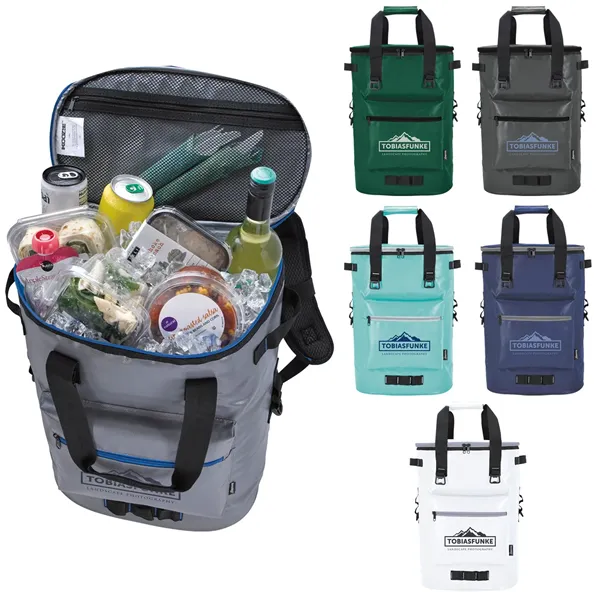 Koozie® Olympus 36-Can Cooler Backpack - Koozie® Olympus 36-Can Cooler Backpack - Image 8 of 15