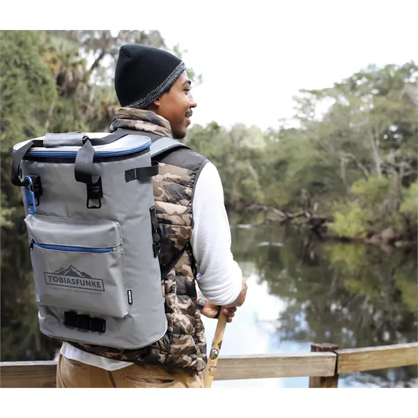 Koozie® Olympus 36-Can Cooler Backpack - Koozie® Olympus 36-Can Cooler Backpack - Image 12 of 15