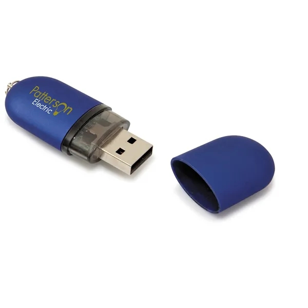 Universal Source® 8 GB Oval USB 2.0 Flash Drive - Universal Source® 8 GB Oval USB 2.0 Flash Drive - Image 7 of 10