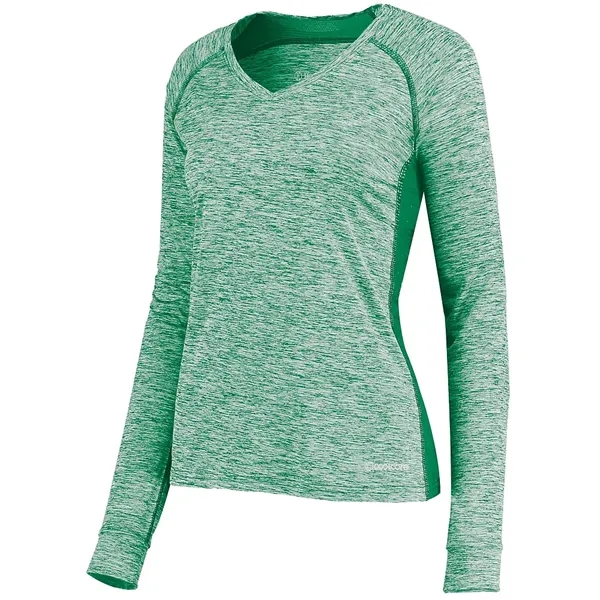 Holloway Ladies Electrify Coolcore Long Sleeve Tee - Holloway Ladies Electrify Coolcore Long Sleeve Tee - Image 5 of 13
