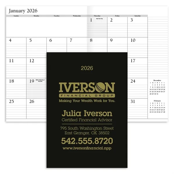 HotLine® Products Leatherette Planner - HotLine® Products Leatherette Planner - Image 19 of 30