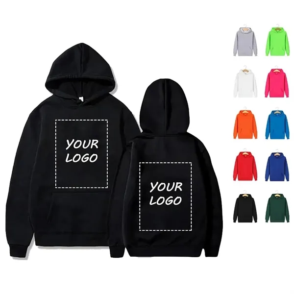 Winter Custom Oversized Plain Cotton Blank Hoodies - Winter Custom Oversized Plain Cotton Blank Hoodies - Image 0 of 1