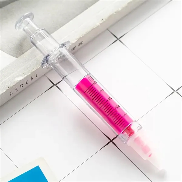 Syringe Shape Highlighter with Scale - Syringe Shape Highlighter with Scale - Image 4 of 6