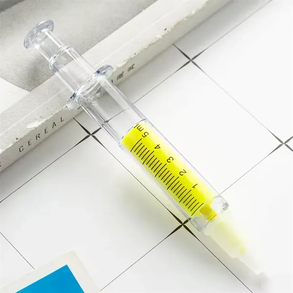 Syringe Shape Highlighter with Scale - Syringe Shape Highlighter with Scale - Image 6 of 6