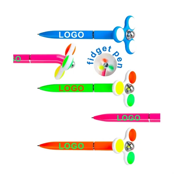 Fidget Spinner Pen Stress Relief & Focus Tool - Fidget Spinner Pen Stress Relief & Focus Tool - Image 3 of 5