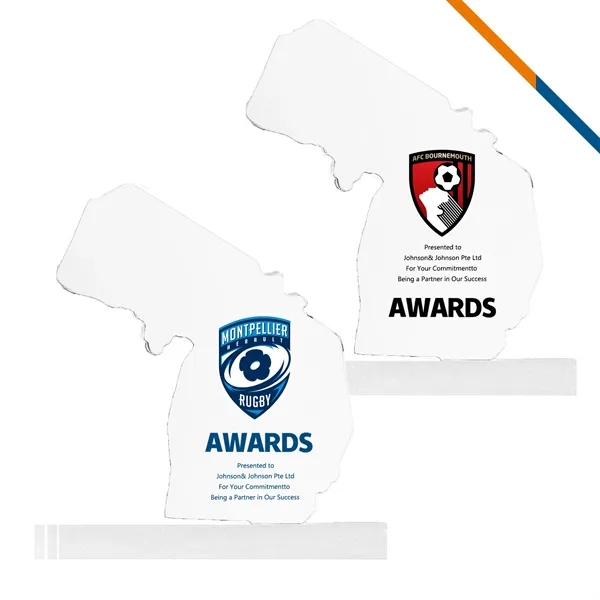 Nugas Michigan Crystal Award - Nugas Michigan Crystal Award - Image 0 of 3