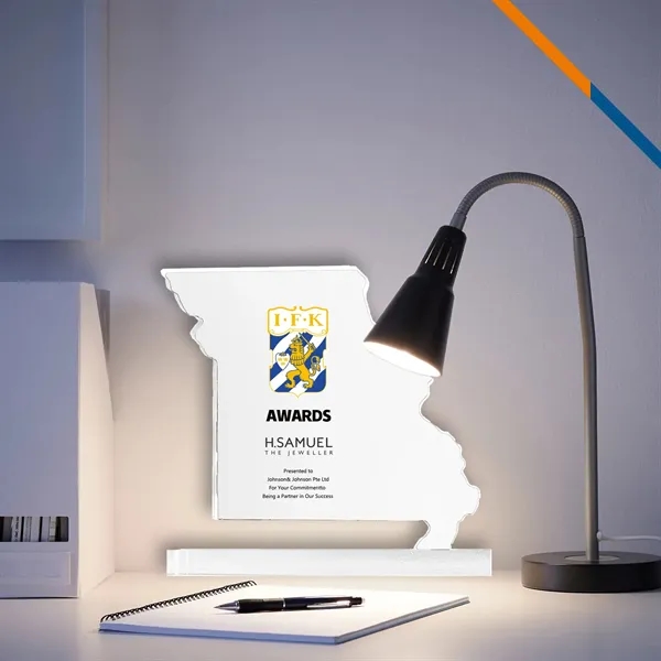 Vorie Missouri Crystal Award - Vorie Missouri Crystal Award - Image 1 of 3