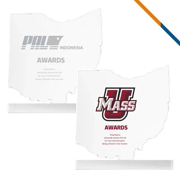 Crafla Ohio Crystal Award - Crafla Ohio Crystal Award - Image 0 of 3