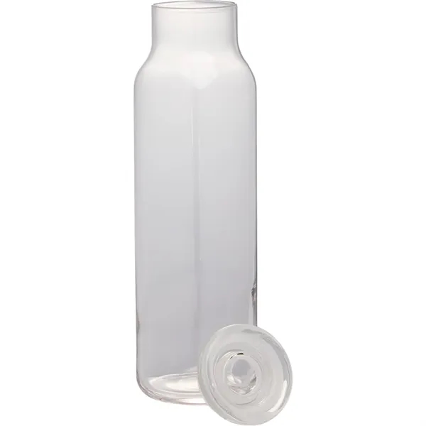 Glass Water Bottle w/ Lid 24 oz. - Glass Water Bottle w/ Lid 24 oz. - Image 1 of 4