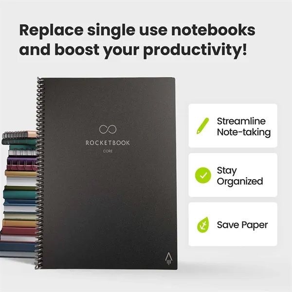 Rocketbook Core Letter Notebook Set - Rocketbook Core Letter Notebook Set - Image 20 of 25