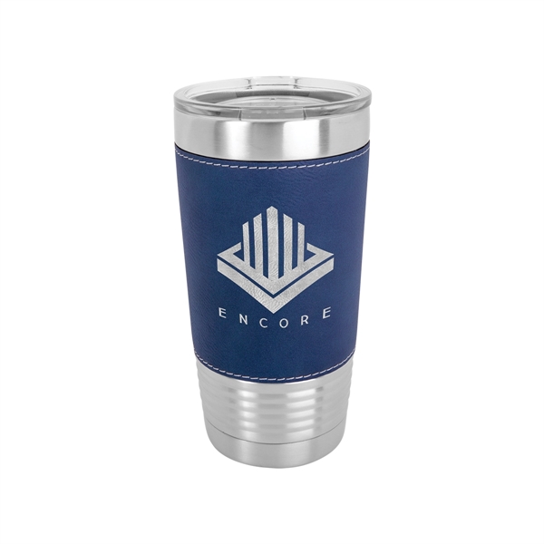 Polar Camel 20oz Leatherette/Stainless Steel Tumblers - Polar Camel 20oz Leatherette/Stainless Steel Tumblers - Image 12 of 29