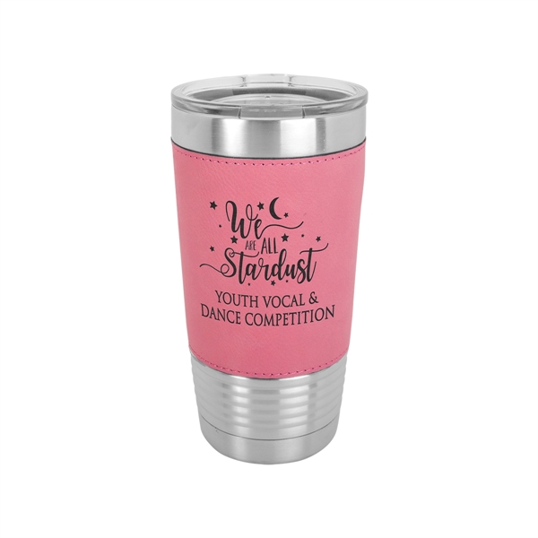 Polar Camel 20oz Leatherette/Stainless Steel Tumblers - Polar Camel 20oz Leatherette/Stainless Steel Tumblers - Image 14 of 29