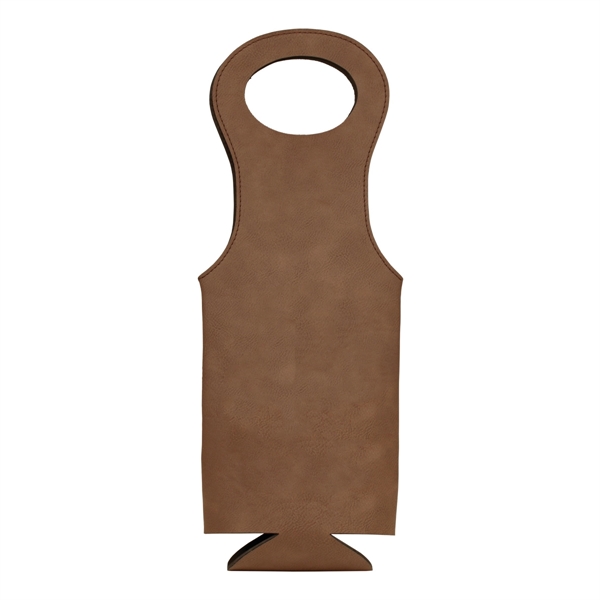 Leatherette Wine Bag - Leatherette Wine Bag - Image 3 of 17