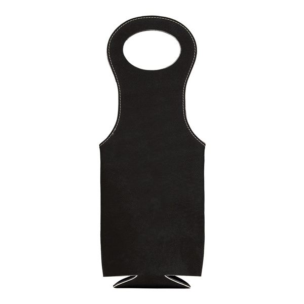 Leatherette Wine Bag - Leatherette Wine Bag - Image 13 of 17