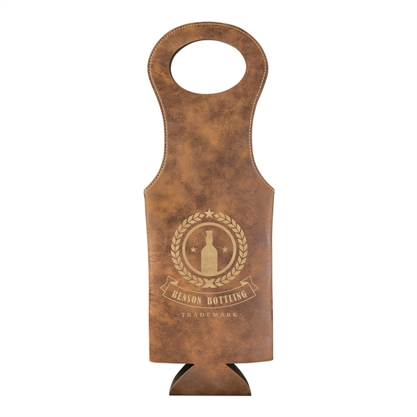 Leatherette Wine Bag - Leatherette Wine Bag - Image 14 of 17