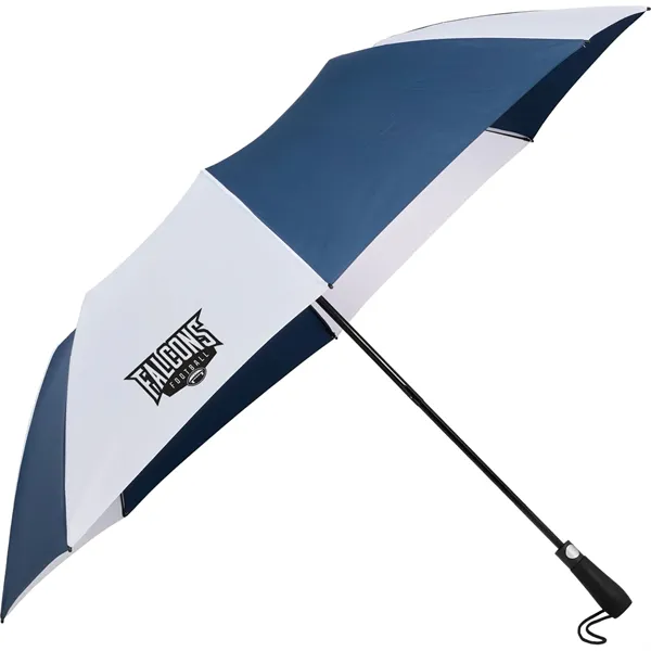 58" Recycled Folding Golf Umbrella - 58" Recycled Folding Golf Umbrella - Image 0 of 11