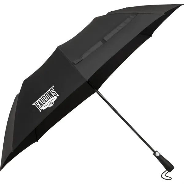 58" Recycled Folding Golf Umbrella - 58" Recycled Folding Golf Umbrella - Image 2 of 11