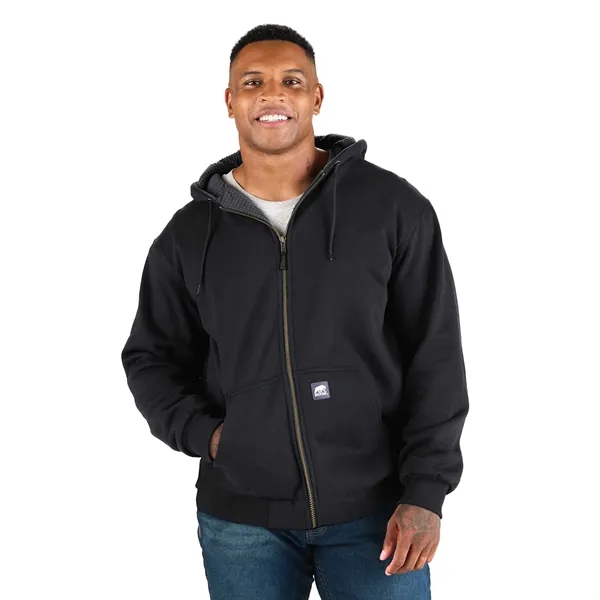 Berne Heritage Grid Fleece-Lined Zip Sweatshirt - Men's - Berne Heritage Grid Fleece-Lined Zip Sweatshirt - Men's - Image 3 of 15